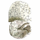 Girls 100% Cotton Printed Beanie And Scarf Set-Milk Bottle Set-JadeMoghul Inc.