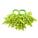 Girls 2 Pcs Candy colored Curler Hair Ties-grass green-JadeMoghul Inc.