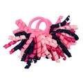Girls 2 Pcs Candy colored Curler Hair Ties-Mix Dark Red-JadeMoghul Inc.