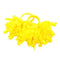 Girls 2 Pcs Candy colored Curler Hair Ties-Yellow-JadeMoghul Inc.