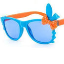 Girls Acrylic Frame Ears And Bow Design Sunglasses With UV 400 Protection-Green-JadeMoghul Inc.