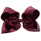 Girls Big Ribbon Hair Bow Clips-20 Burgundy-JadeMoghul Inc.