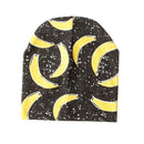 Girls / Boys All Season Cotton Printed Beanie-banana-JadeMoghul Inc.