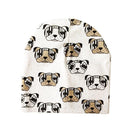 Girls / Boys All Season Cotton Printed Beanie-dog-JadeMoghul Inc.