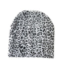 Girls / Boys All Season Cotton Printed Beanie-white leopard-JadeMoghul Inc.