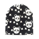 Girls / Boys All Season Cotton Printed Beanie-x and panda-JadeMoghul Inc.