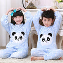 Girls & Boys Autumn Winter Clothes Flannel Pyjamas Girls Pijamas Kids Pajamas Boys Sleepwear Coral Fleece Nightwear Set Homewear-Kids Pajamas-2T-JadeMoghul Inc.