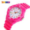 Girls / Boys Casual Silicone Quartz Wrist Watch With Colorful Number Dial-Rosered-JadeMoghul Inc.