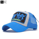 Girls / Boys Embroidered NY Baseball Cap-Sky blue-JadeMoghul Inc.