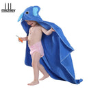 Girls / Boys Soft Hooded Towel Wrap-White Rabbit-China-JadeMoghul Inc.