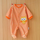 Girls/ Boys Warm Fleece Cute Design Bodysuit-as pic show 10-12M-JadeMoghul Inc.