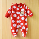 Girls/ Boys Warm Fleece Cute Design Bodysuit-as pic show 5-12M-JadeMoghul Inc.