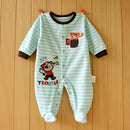 Girls/ Boys Warm Fleece Cute Design Bodysuit-as pic show 6-12M-JadeMoghul Inc.