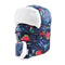 Girls / Boys Winter Windproof Thick Warm Winter Snow Face Mask Hat-dark blue-JadeMoghul Inc.