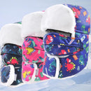 Girls / Boys Winter Windproof Thick Warm Winter Snow Face Mask Hat-rose-JadeMoghul Inc.