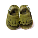 Girls Cute PU Leather Tassel Sandals-No 9-1-JadeMoghul Inc.