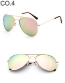 Girls Fashionable Reflector Aviator Sunglasses-CO4-JadeMoghul Inc.