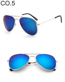 Girls Fashionable Reflector Aviator Sunglasses-CO5-JadeMoghul Inc.