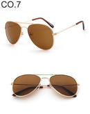 Girls Fashionable Reflector Aviator Sunglasses-CO7-JadeMoghul Inc.