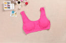 Girls First Bra for Teens Tops for Girls Underwear Cotton Kids Teenage Clothes Girl Teen Underwear Girls Top Teenage Camisole RU-5001 Rose red-8-JadeMoghul Inc.