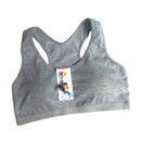 Girls First Bra for Teens Tops for Girls Underwear Cotton Kids Teenage Clothes Girl Teen Underwear Girls Top Teenage Camisole RU-5002 Grey-8-JadeMoghul Inc.