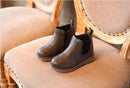 Girls Genuine Cow Leather Slip On Boots-3-6.5-JadeMoghul Inc.