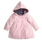 Girls Hooded Winter Coat-Pink-4-6 months-JadeMoghul Inc.