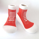 Girls Slip On Anti Slip Sock Shoes-red shoelace-4-JadeMoghul Inc.
