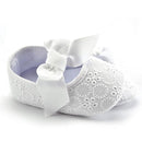 Girls Striped / Polka Dot Shoes With Flower Decor-Pattern 16-0-6 Months-JadeMoghul Inc.