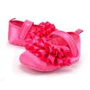 Girls Striped / Polka Dot Shoes With Flower Decor-Pattern 20-0-6 Months-JadeMoghul Inc.