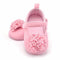 Girls Striped / Polka Dot Shoes With Flower Decor-Pattern 4-0-6 Months-JadeMoghul Inc.