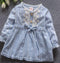 Girls Summer Dress With Lace Detailing-Blue-7-9 months-JadeMoghul Inc.
