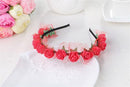 Girls Sweet Candy Color Children Foam Rose Flower Headband-AS SHOW 11-JadeMoghul Inc.