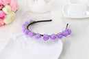 Girls Sweet Candy Color Children Foam Rose Flower Headband-AS SHOW 12-JadeMoghul Inc.