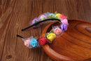 Girls Sweet Candy Color Children Foam Rose Flower Headband-AS SHOW 16-JadeMoghul Inc.