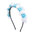 Girls Sweet Candy Color Children Foam Rose Flower Headband-AS SHOW 21-JadeMoghul Inc.