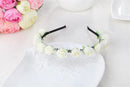 Girls Sweet Candy Color Children Foam Rose Flower Headband-AS SHOW 9-JadeMoghul Inc.
