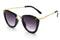Girls Vintage Style Sunglasses With UV 400 Protection-BLACK-JadeMoghul Inc.