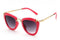 Girls Vintage Style Sunglasses With UV 400 Protection-RED-JadeMoghul Inc.
