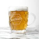 Glass Gifts & Accessories Personalized Glasses - Premium Dimpled Beer Glass Treat Gifts