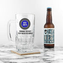 Glass Gifts & Accessories Smart Glasses Probably The Best Step Dad In The World Tankard Treat Gifts