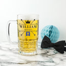 Glass Gifts & Accessories Smart Glasses Royal Emblem Wedding Tankard Treat Gifts