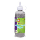 GLITTER GLUE SILVER 4 OZ-Arts & Crafts-JadeMoghul Inc.