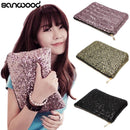 Glitter Sparkling Sequins Dazzling Clutch Evening Party Bag Handbag Bling Purse 9IHX-Golden-JadeMoghul Inc.