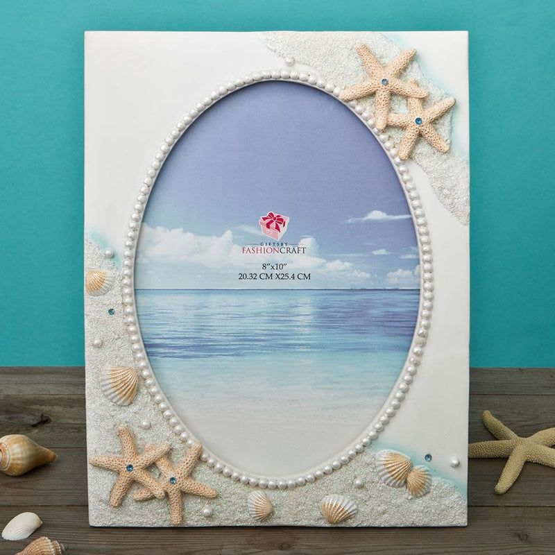 Glorious Hand painted Beach 8 x 10 frame from gifts by fashioncraft-Personalized Gifts By Type-JadeMoghul Inc.