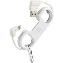 GoBuddy(TM) Charge & Sync Cable with Lightning(R) Connector (White)-USB Charge & Sync Cable-JadeMoghul Inc.