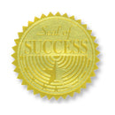 GOLD FOIL EMBOSSED SEALS SEAL OF-Supplies-JadeMoghul Inc.