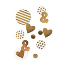 Gold Foil Jumbo Party Confetti (Pack of 1)-Wedding Table Decorations-JadeMoghul Inc.