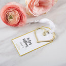 Gold Heart Escort Card (2 Sets of 12)-Gold Theme-JadeMoghul Inc.