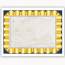 GOLD RIBBON CERTIFICATE BORDER-Supplies-JadeMoghul Inc.